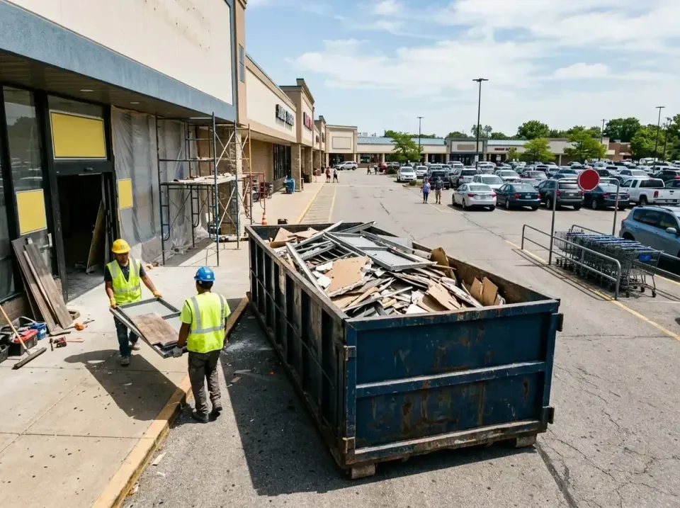 retail-store-renovation-debris-003 — frequently asked questions, Roll-off Dumpster Rentals in Cornelius, OR